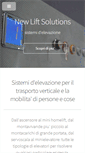 Mobile Screenshot of newliftsolutions.it